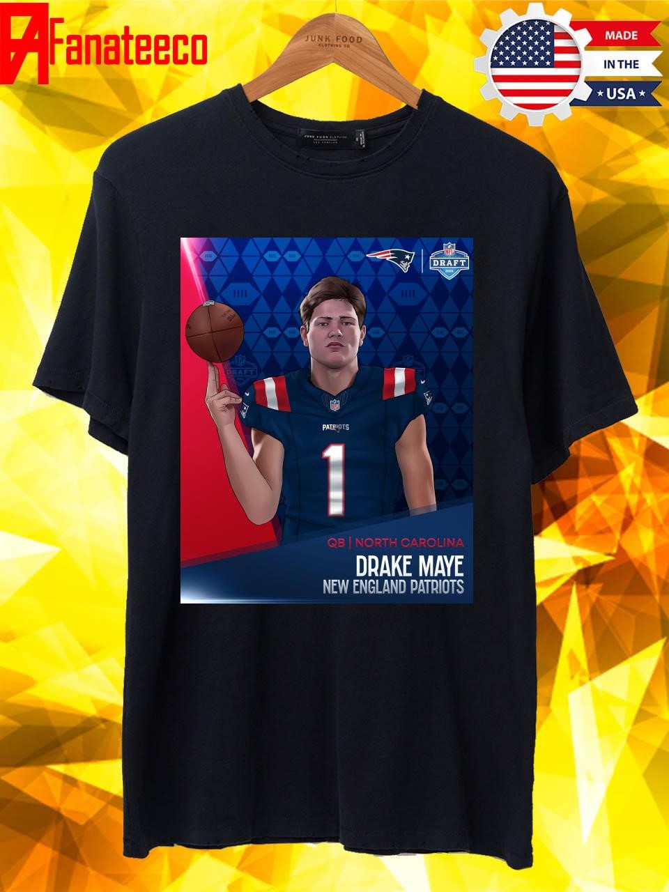 Drake Maye Welcome to New England Patriots 2024 shirt