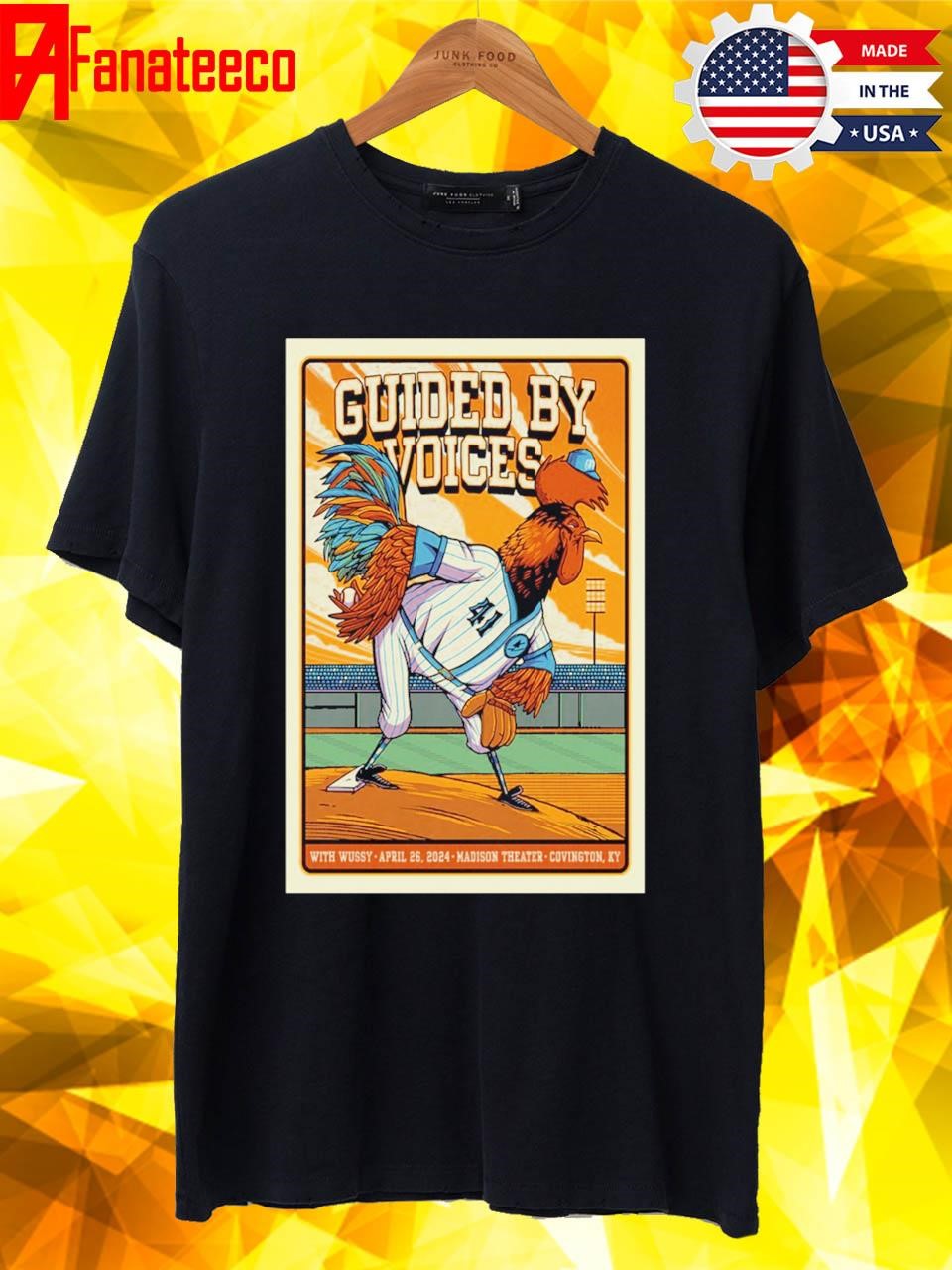 Guided By Voices Covington Ky April 2024 Tour shirt