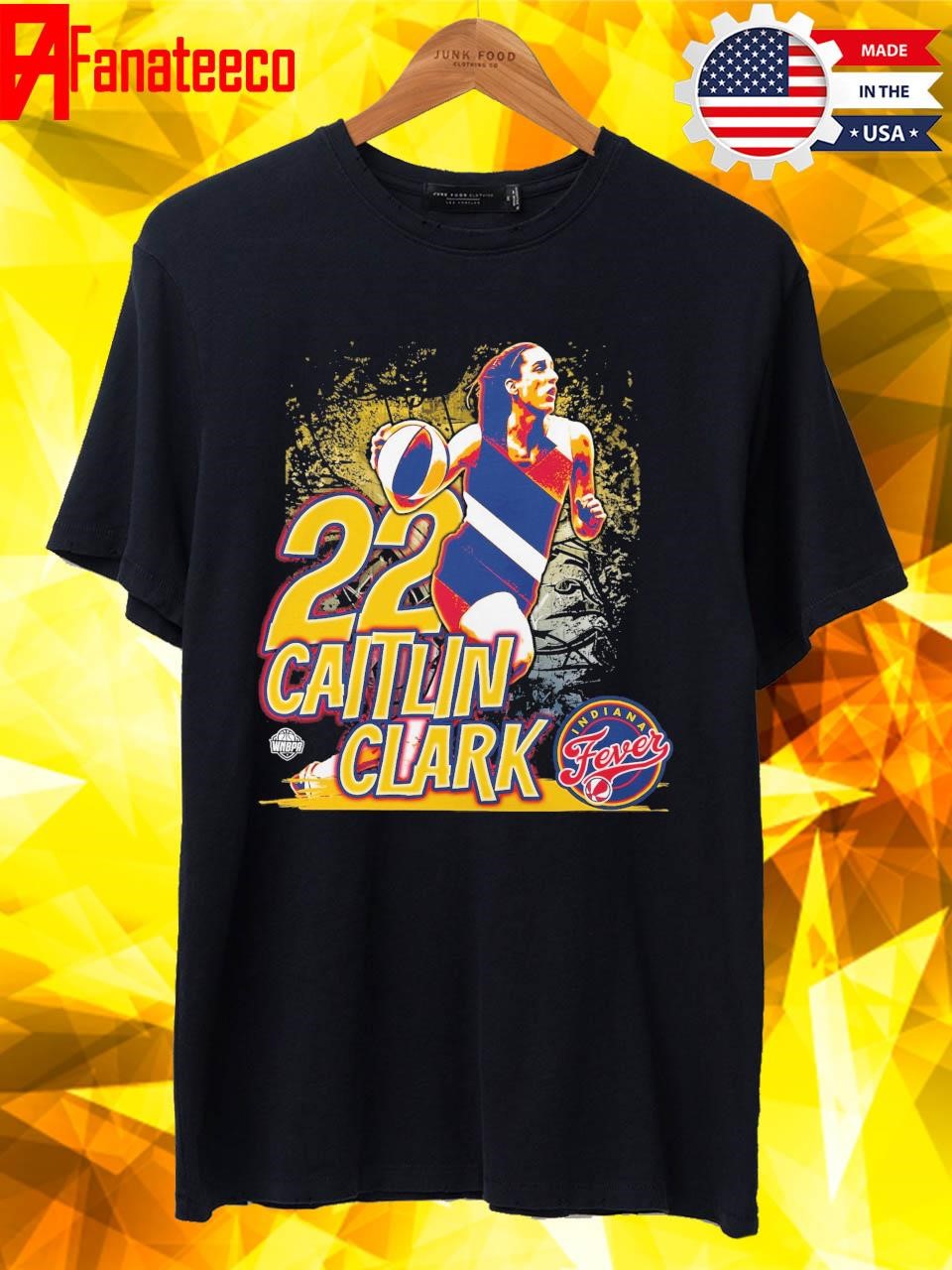 Indiana Fever Caitlin Clark Stadium Essentials Run Through 2024 WNBA shirt