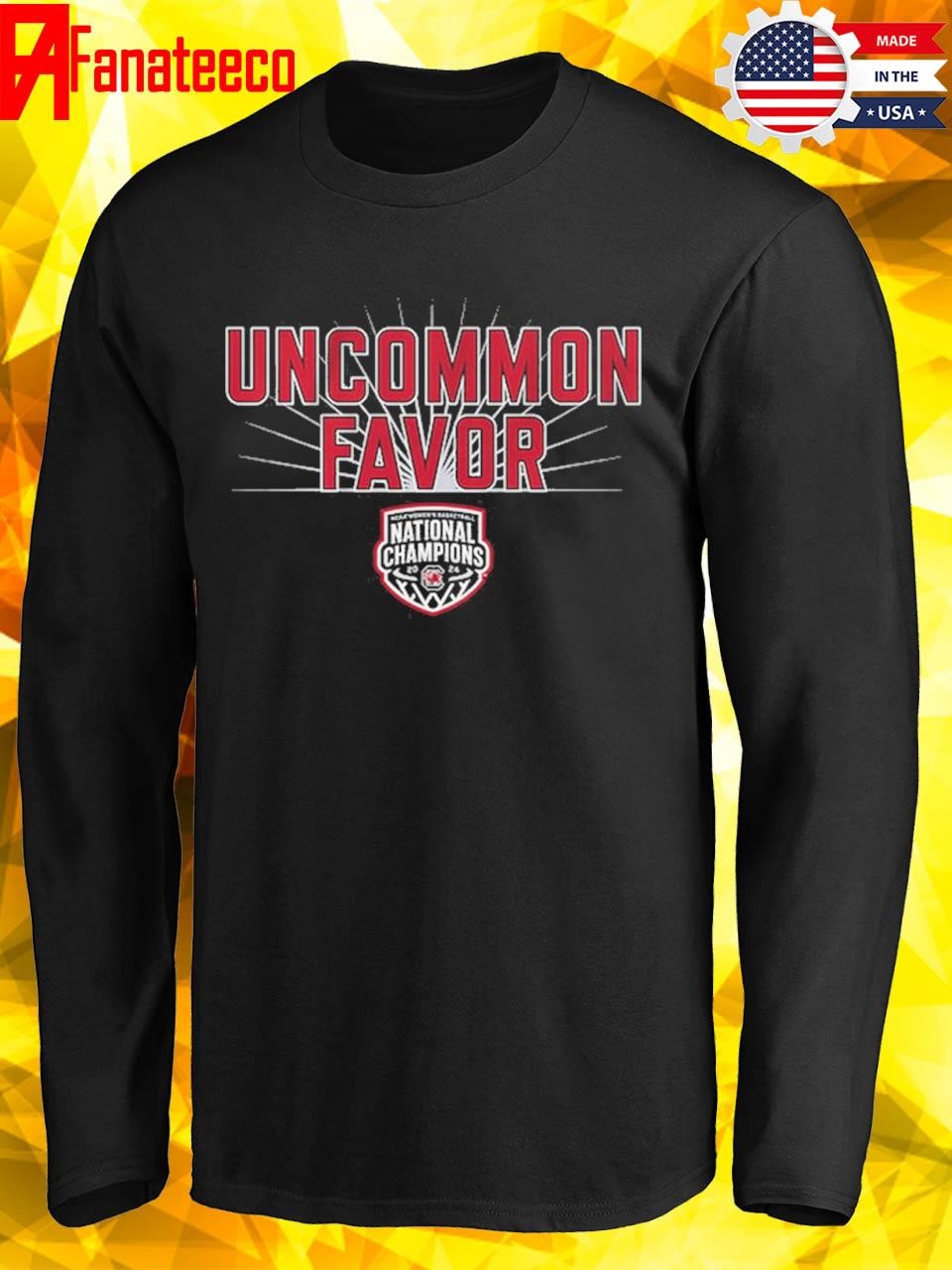 Official South Carolina women's basketball uncommon favor shirt