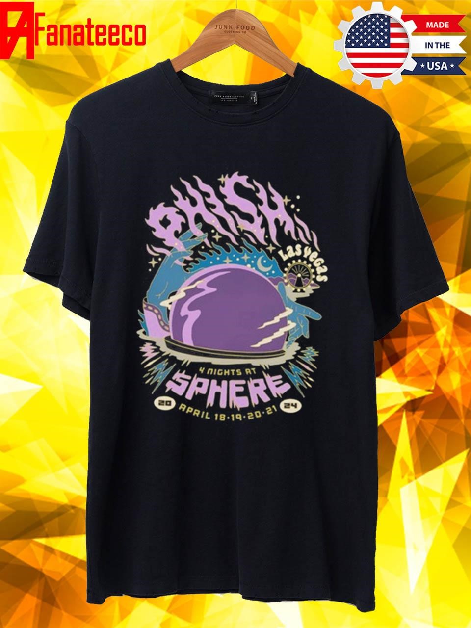 Phish Sphere Las Vegas April 18-21 2024 shirt