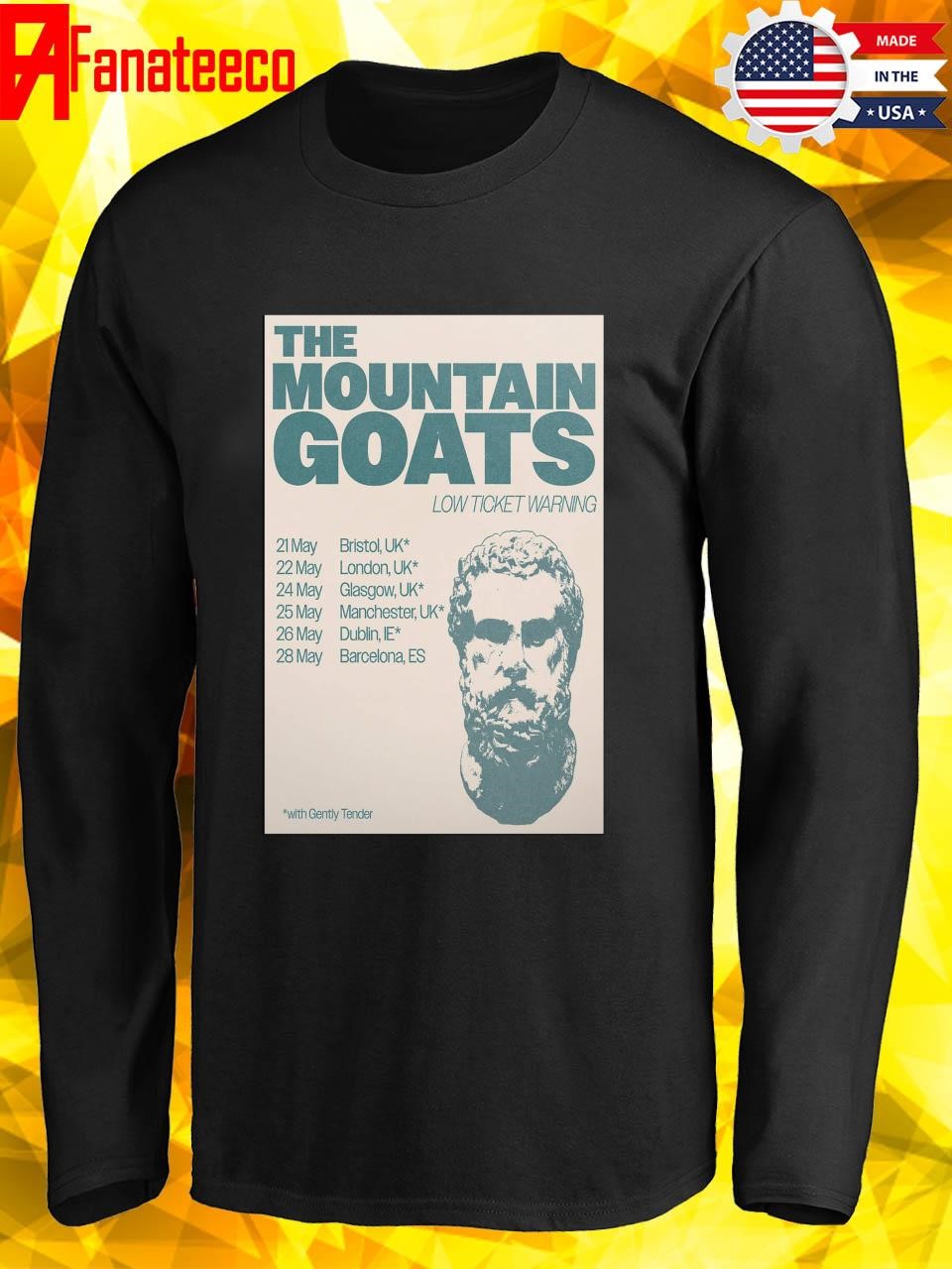 The Mountain Goats Tour 2024 shirt, hoodie, sweater, long sleeve and