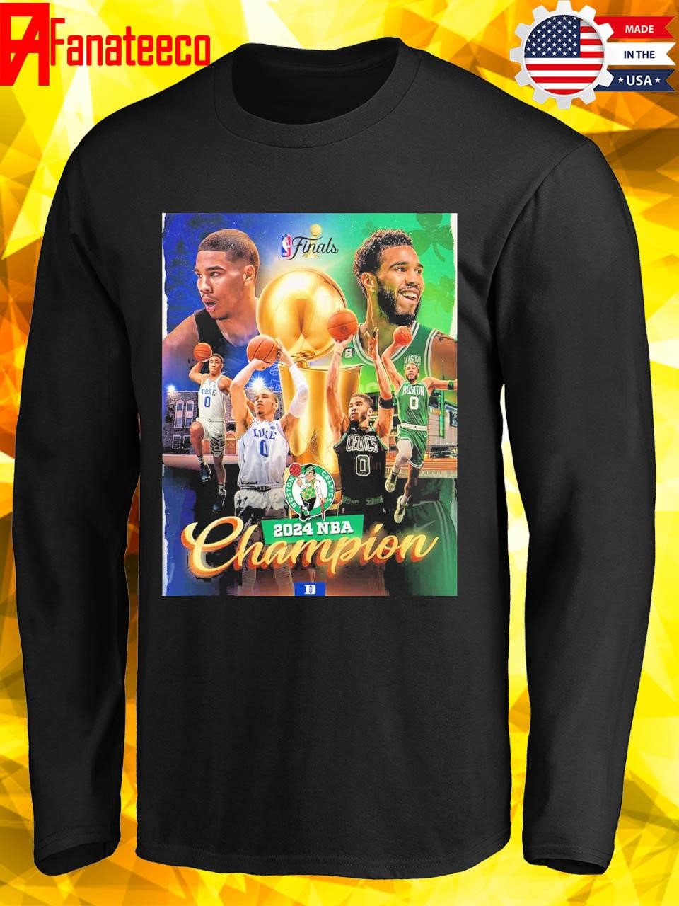 Duke Basketball Congrats To Jayson Tatum With 2024 NBA Champions shirt ...