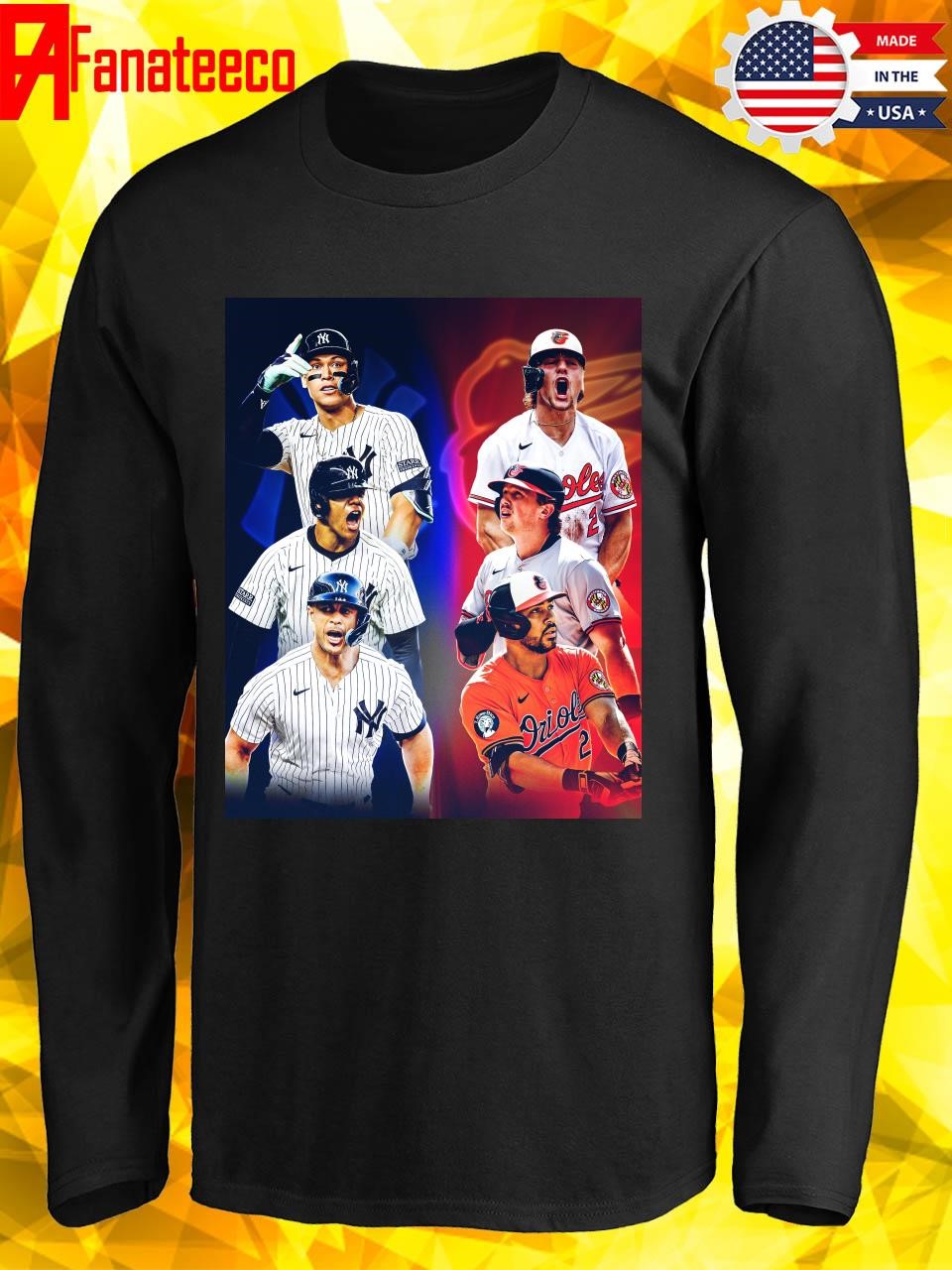 New York Yankees and Baltimore Orioles AL East shirt, hoodie, sweater ...