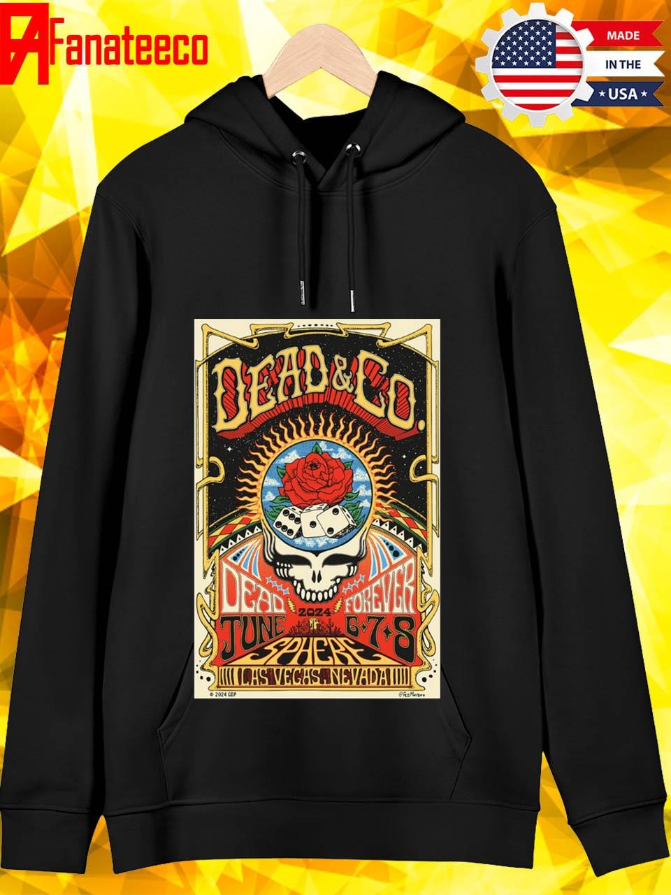 Official Dead And Company June 6-8 2024 Sphere shirt, hoodie, sweater ...