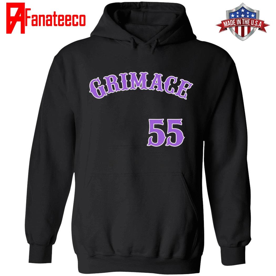 Official New York Mets Grimace 55 shirt, hoodie, sweater, long sleeve ...