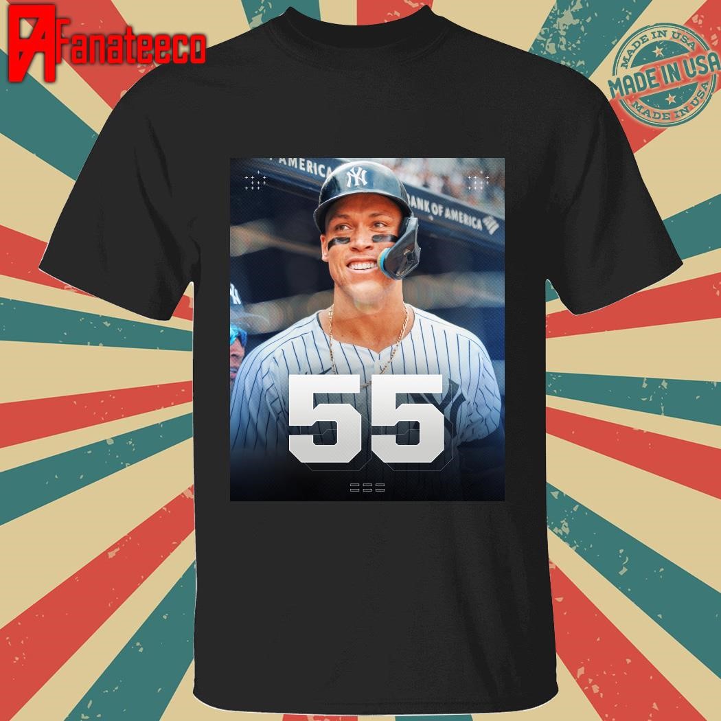 Aaron Judge inches closer to 60 homers with one week to go shirt