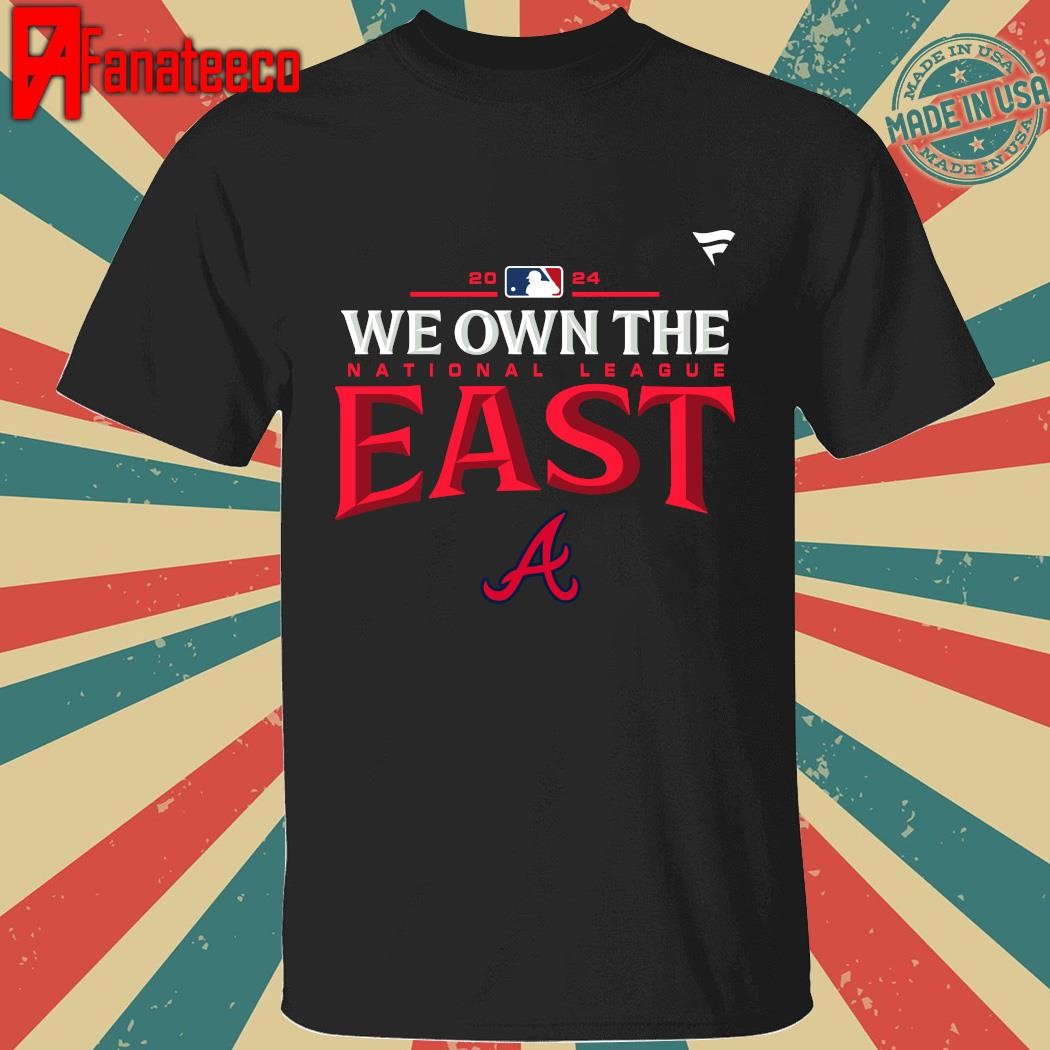 Atlanta Braves 2024 NL East Division Champions shirt