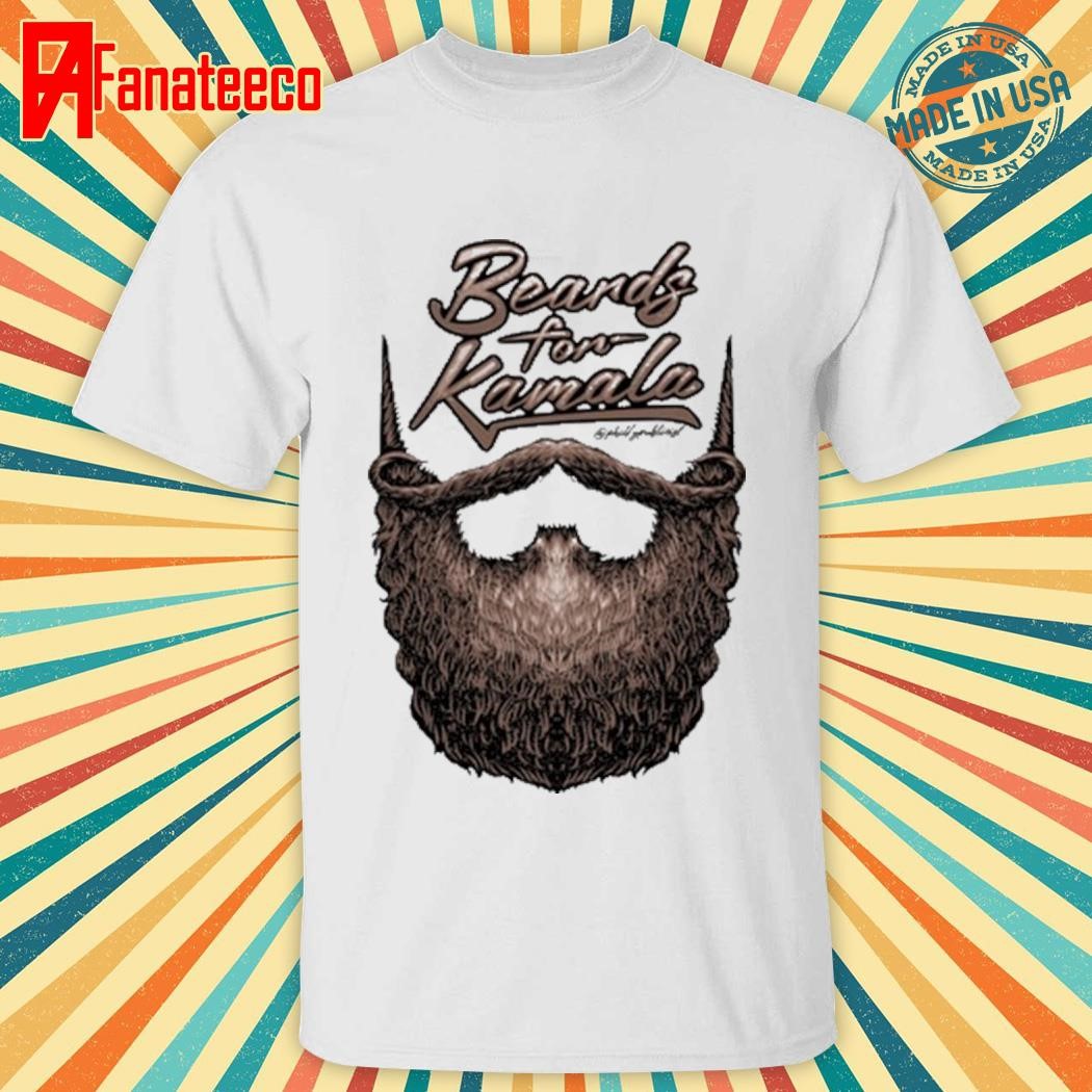 Beards For Kamala Philly Publicist Shirt