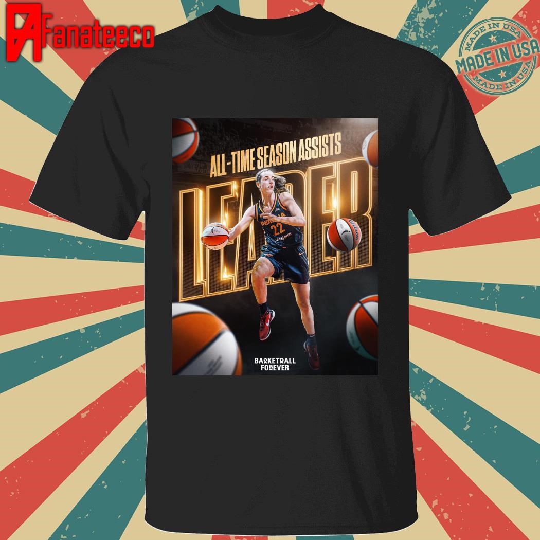 Best Caitlin Clark breaks the single season WNBA assist record with 317 shirt