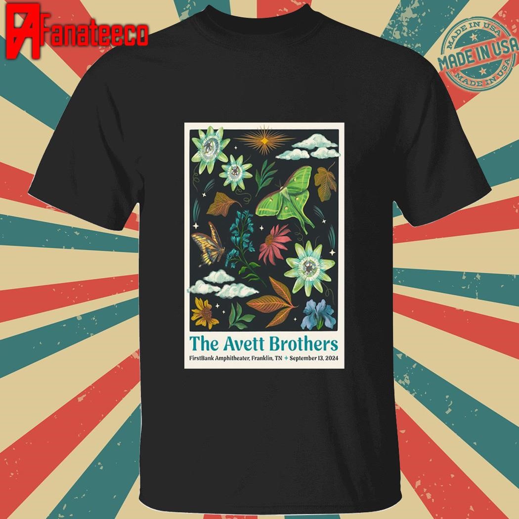 Best The avett brothers at firstbank amphitheater on sept 13 2024 show shirt