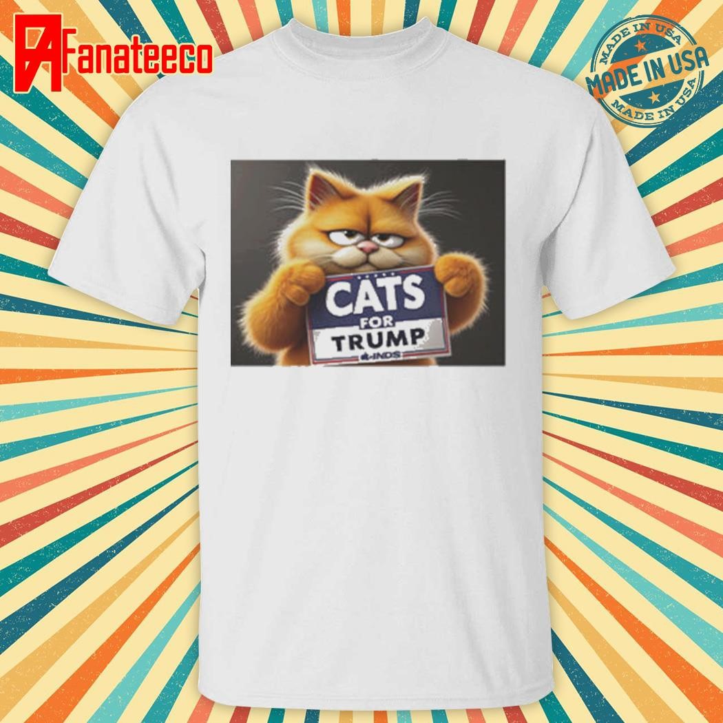 Cat Garfield For Trump T-Shirt