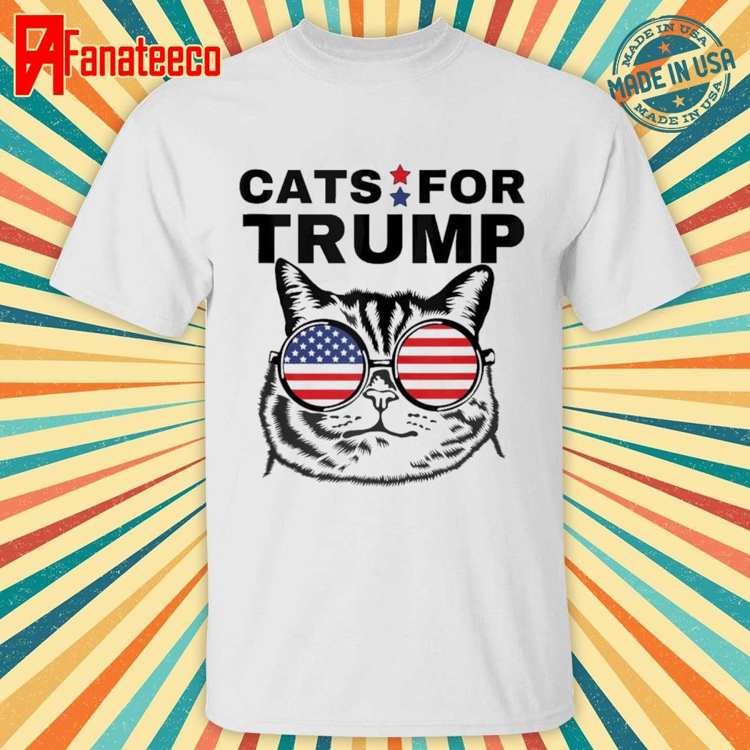 Cats For Trump 2024 Presidential Election shirt