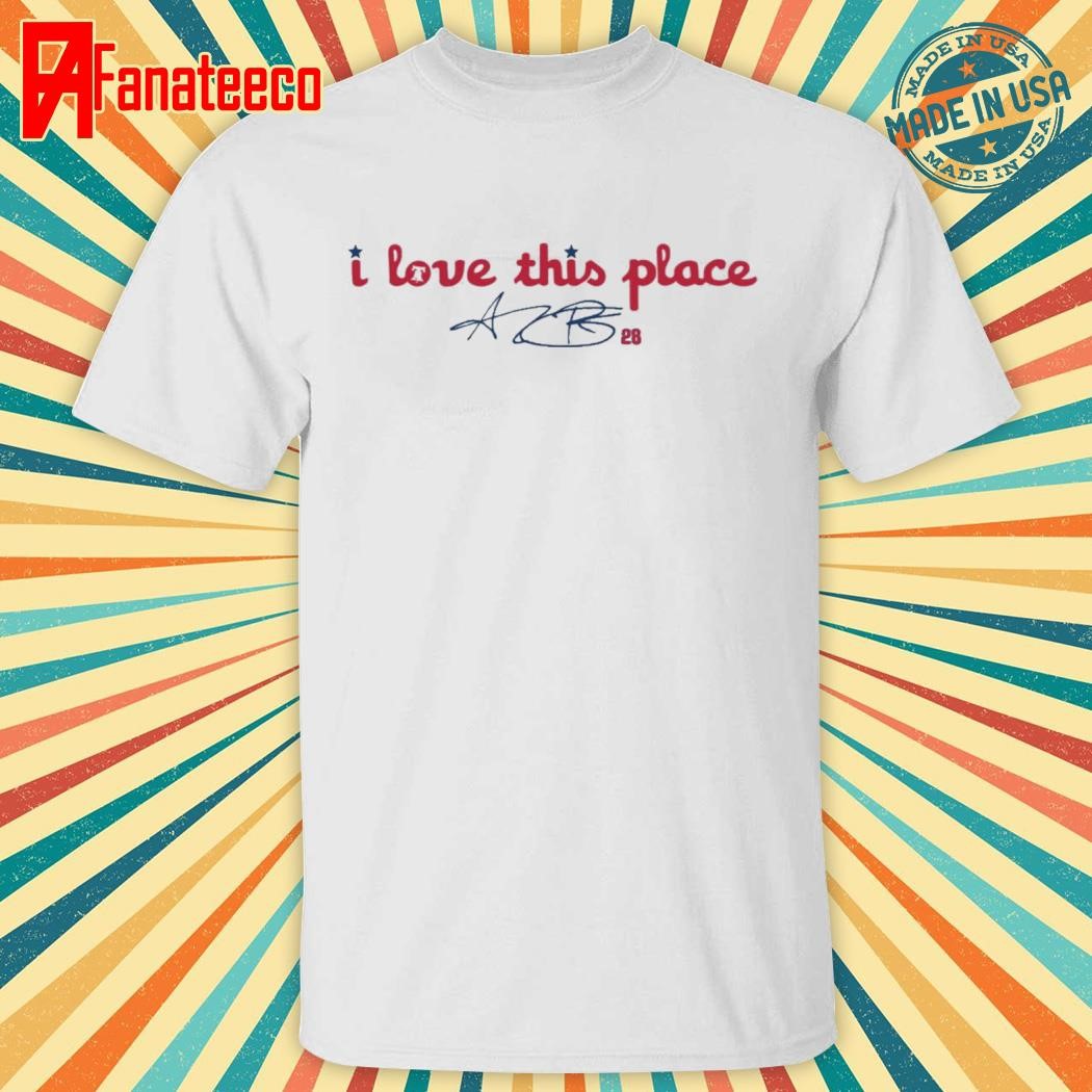 Cristopher Sanchez Alec Bohm I Love This Place Shirt