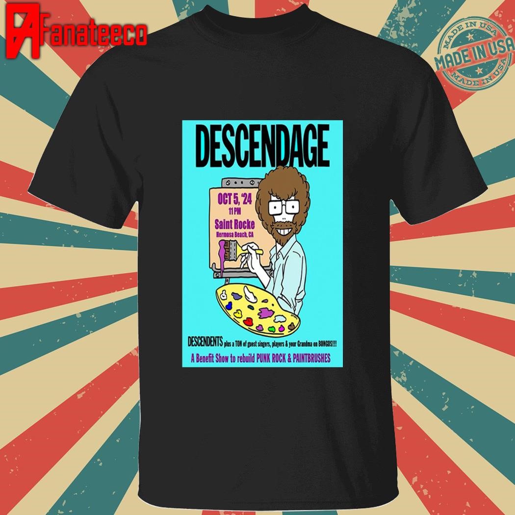 Descendents Oct 5 2024 Saint Rocke in Hermosa Beach Event shirt