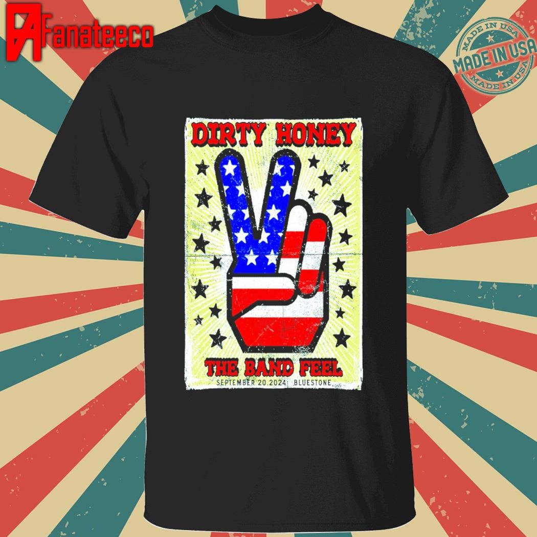 Dirty Honey Tour In Columbus OH On Sept 20 2024 shirt