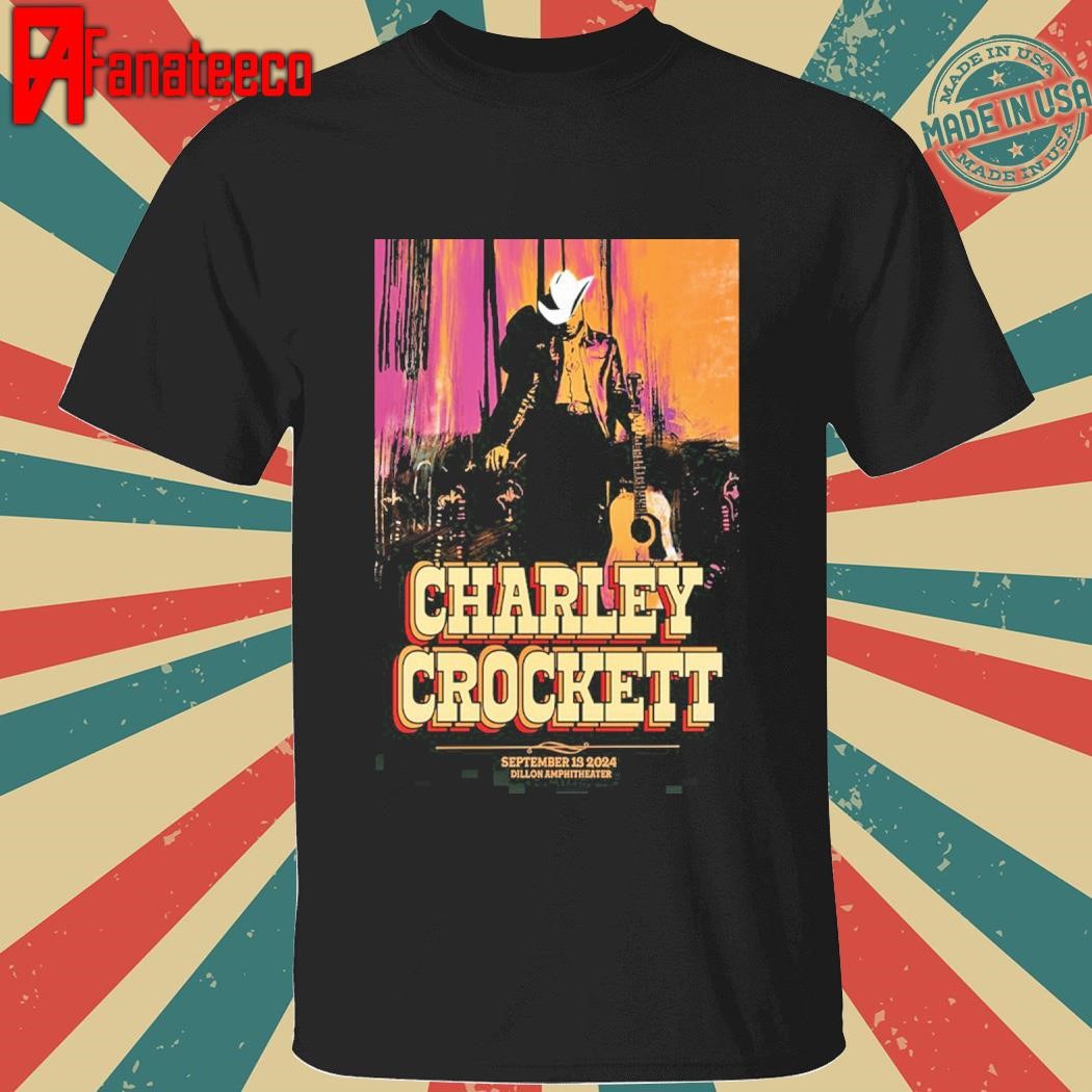 Funny Charley Crockett Sept 13 2024 Dillon Amphitheater in Dillon CO shirt