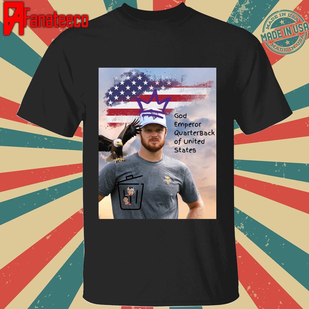 God Emperor Quarterback Of United States Shirt