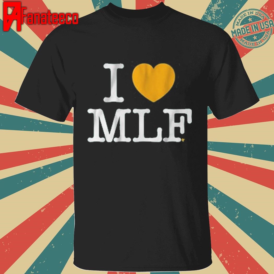 Green bay I love mlf shirt