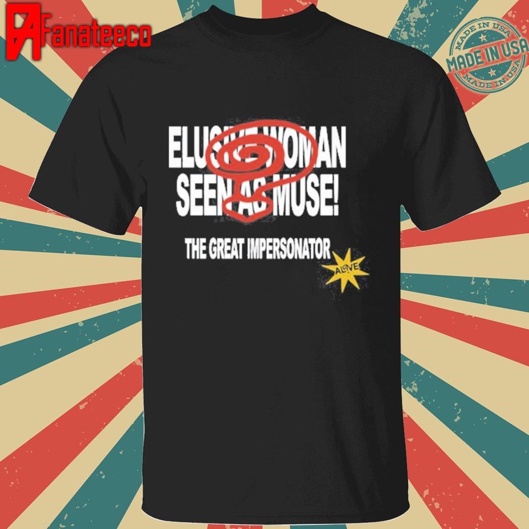 Halsey Music Elusive Woman Seen As Muse The Great Impersonator Shirt