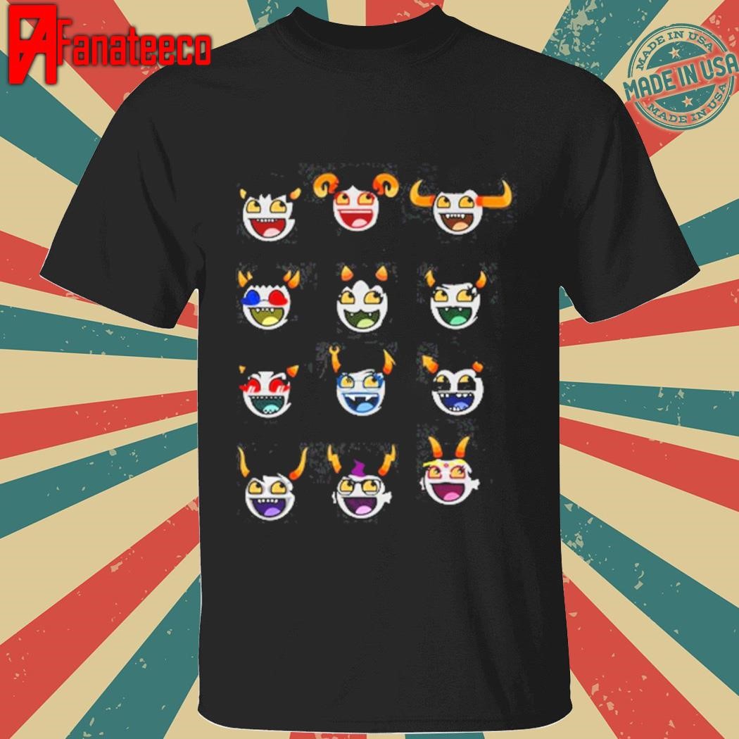 Homestuck Troll Awesome Smiley Icons Shirt