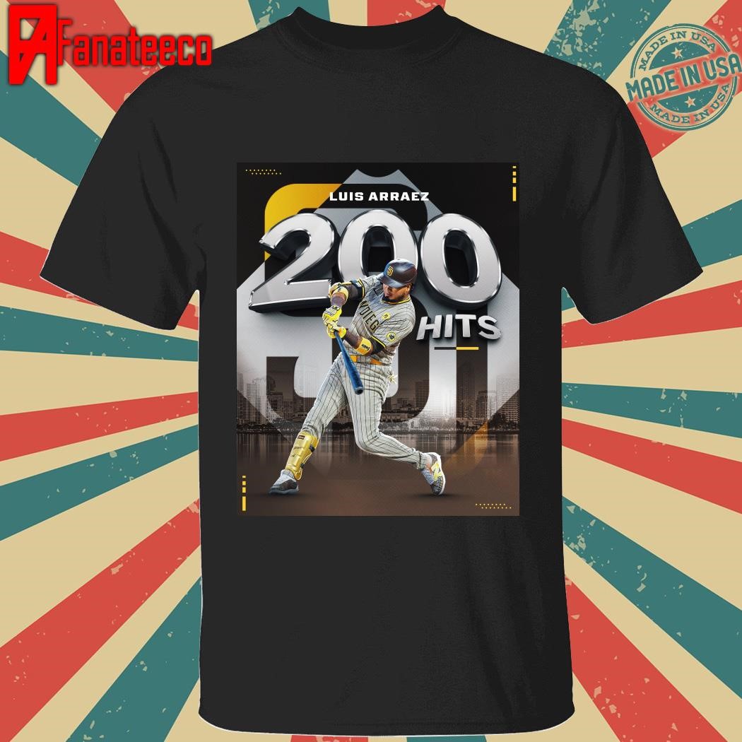 Luis Arraez has back-to-back 200-hit seasons shirt