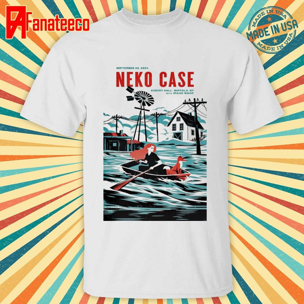 Neko Case Tour In Buffalo NY On September 29 2024 shirt