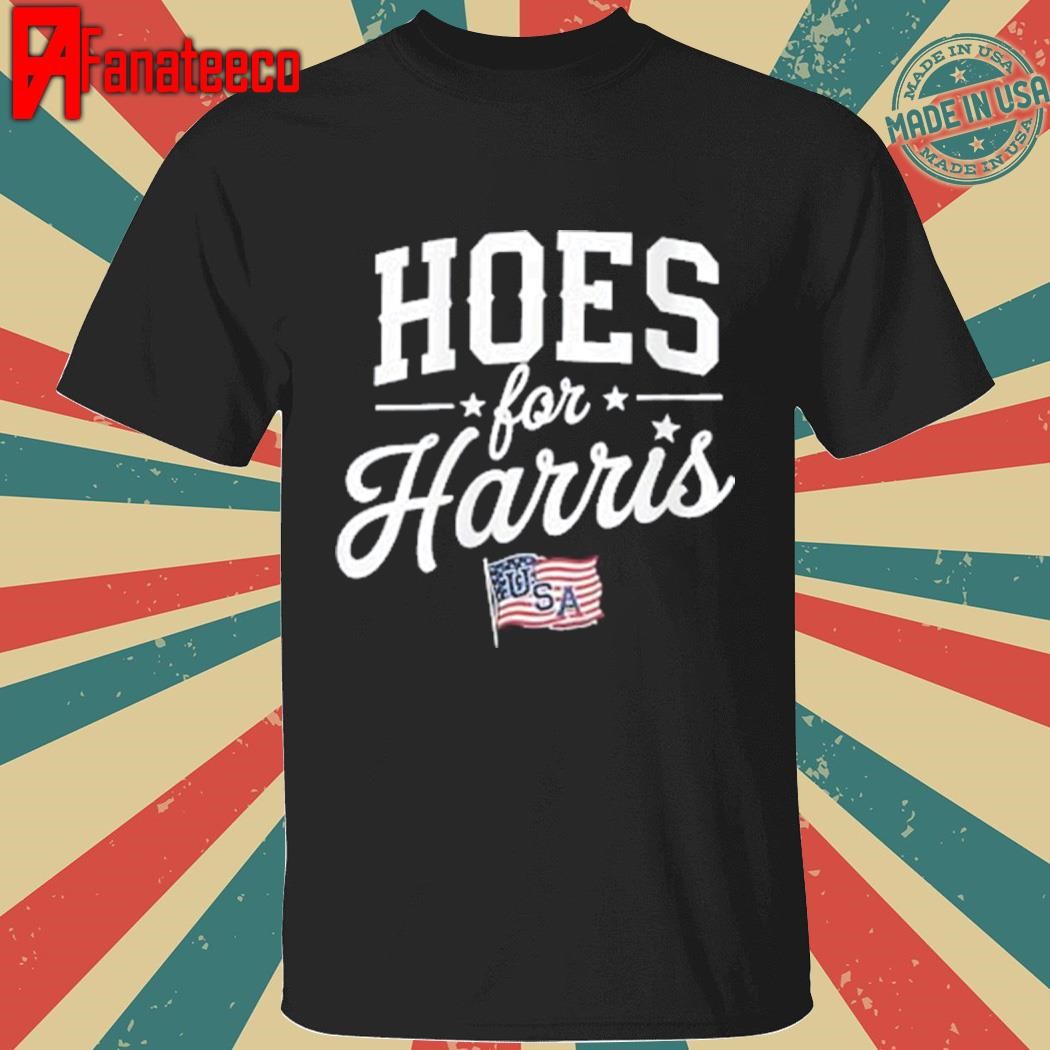 Original Hoes for harris kamala voter 2024 walz usa supporter shirt