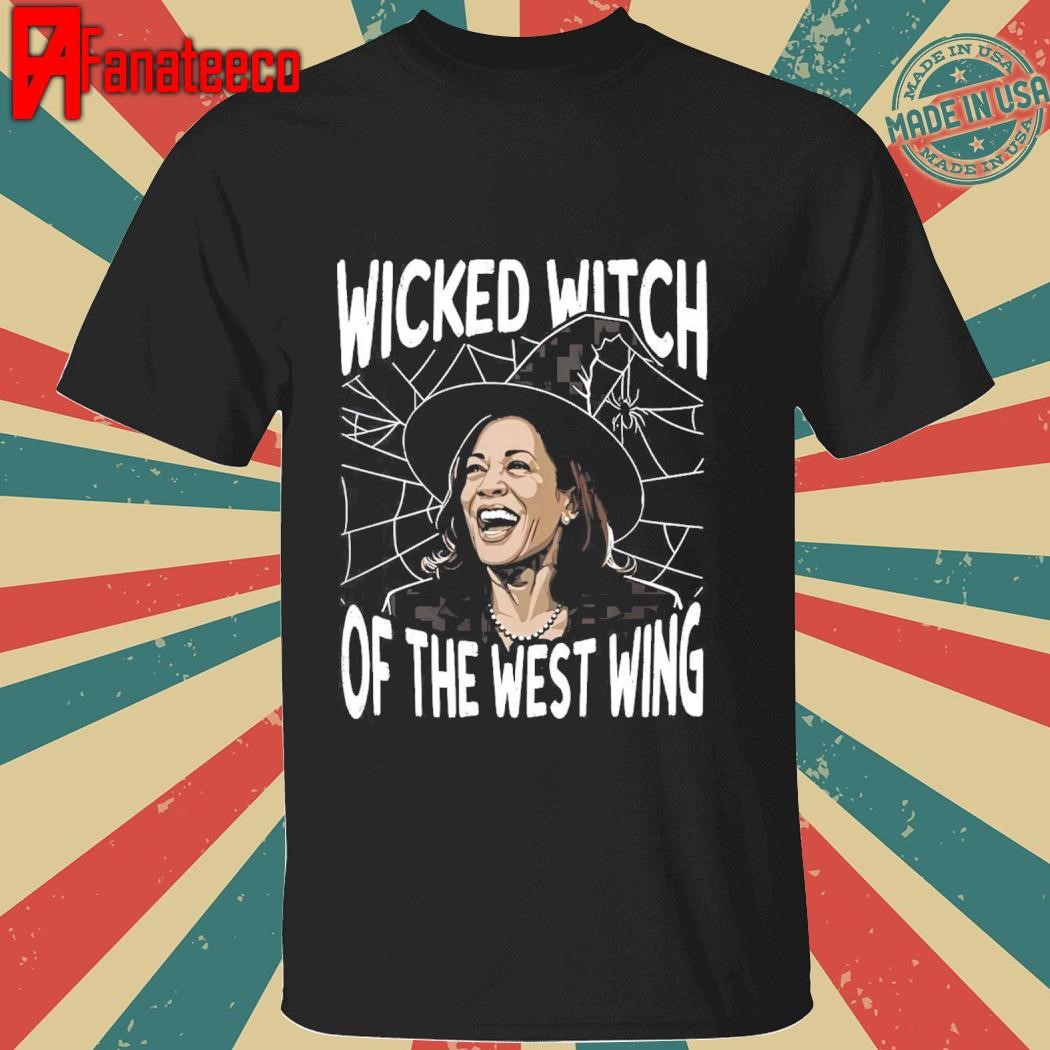 Original Wicked Witch Of The West Wing Kamala Harris Halloween Shirt