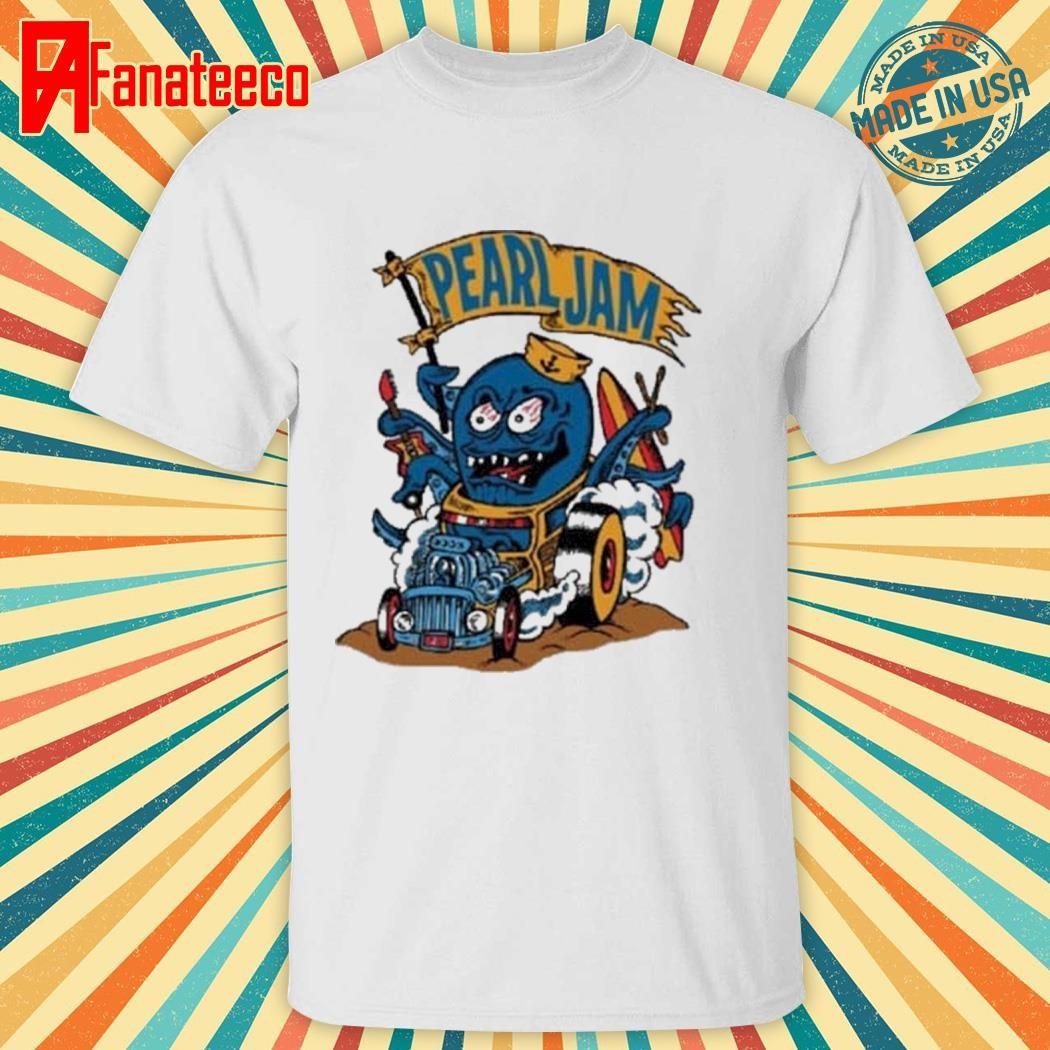 Pearl Jam The Ohana Festival Merch Shirt For Show At Dohney State Beach In Dana Point CA On September 27-29 2024 shirt