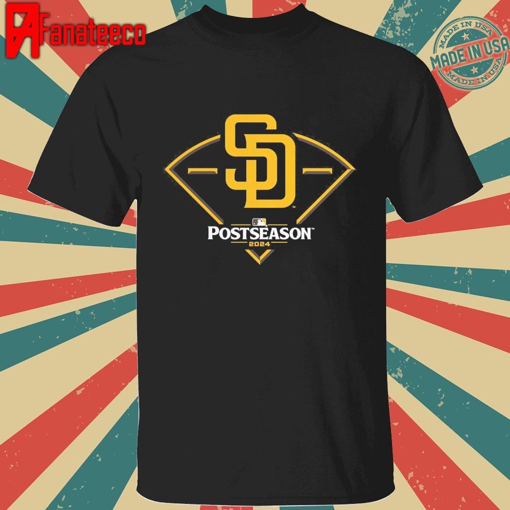 San Diego Padres 2024 MLB Postseason Around The Horn T-Shirt