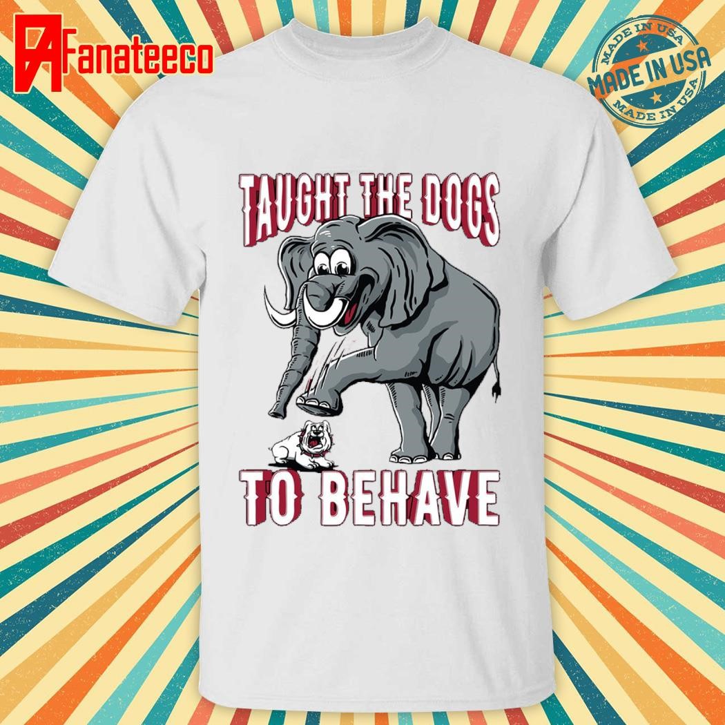 Taught the dogs to behave pocket shirt