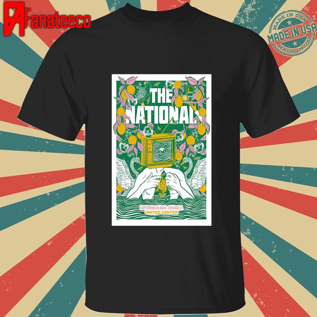 The National The Zen Diagram Chicago, IL Sept 24 2024 United Center shirt