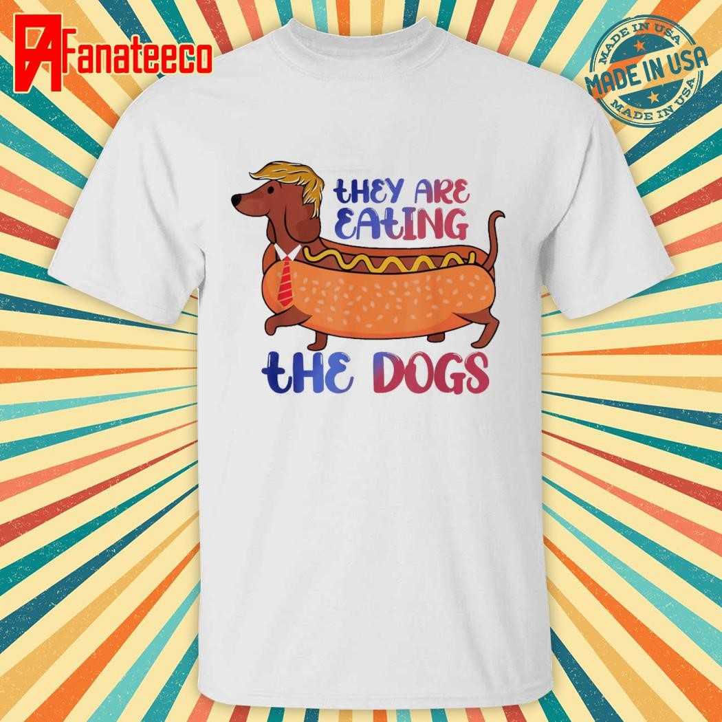 They Are Eating The Dogs And Cats Kamala Trump Debate 2024 T-Shirt