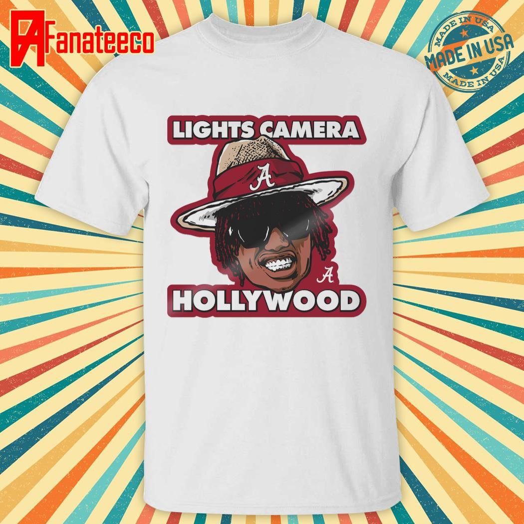 Alabama football ryan williams lights camera Hollywood shirt shirt