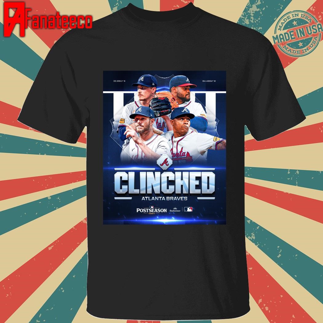 Atlanta Braves clinched MLB Postseason 2024 shirt