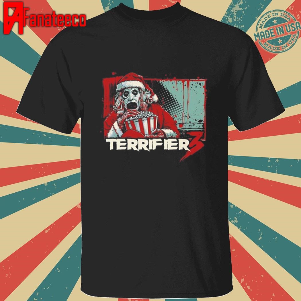 Awesome Christmas Umbrella Entertainment Terrifier 3 Shirt Sweater