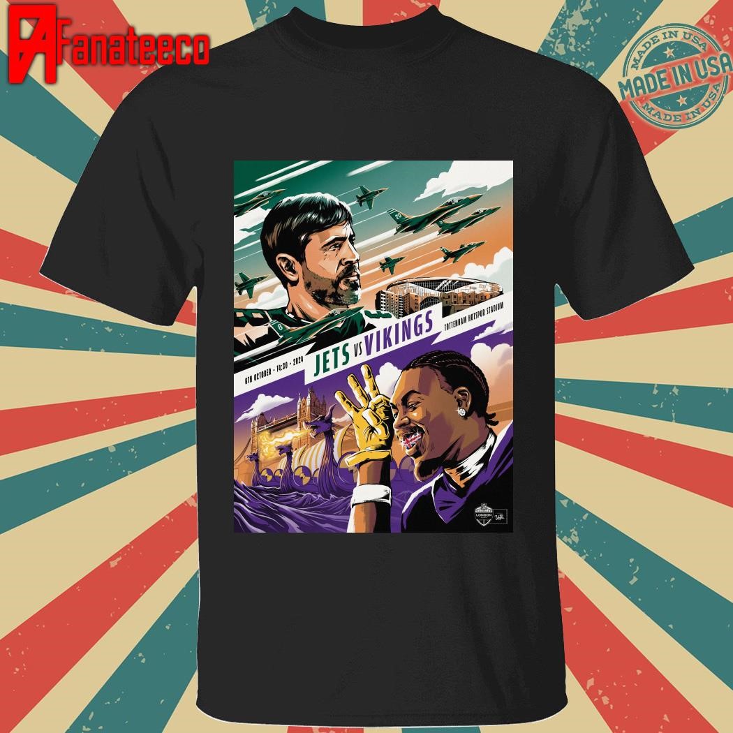 Awesome Jets vs Vikings LIVE from London shirt