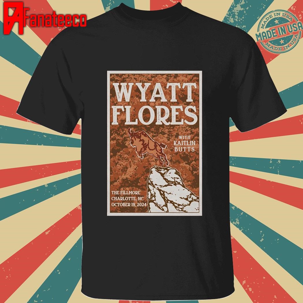 Awesome Wyatt Flores Oct 17, 2024 The Eastern in Atlanta, GA shirt