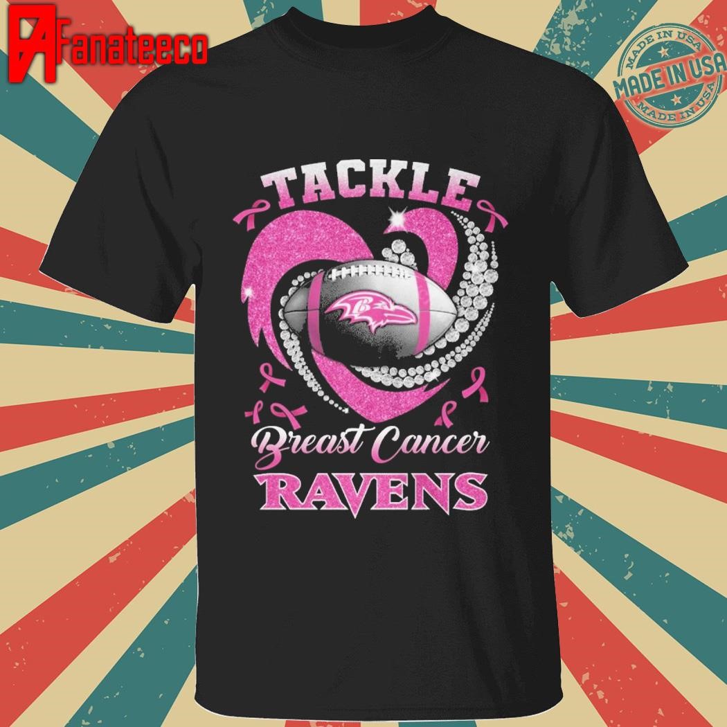 Baltimore Ravens Tackle Breast Cancer Ravens Shirt