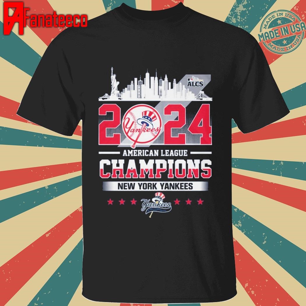 Best ALCS New York Yankees 2024 American League Champions T-Shirt