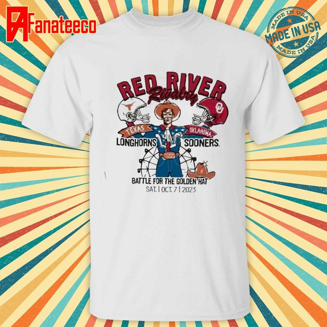 Best Battle For the Golden Hat Texas Longhorns vs. Oklahoma Sooners 2024 shirt