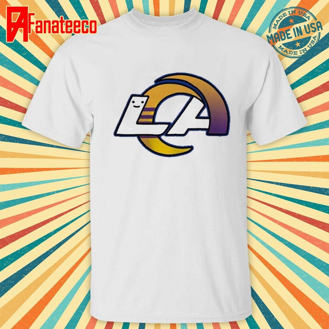 Best Los Angeles Rams And Los Angeles Laker Combined NFL x NBA Logo shirt