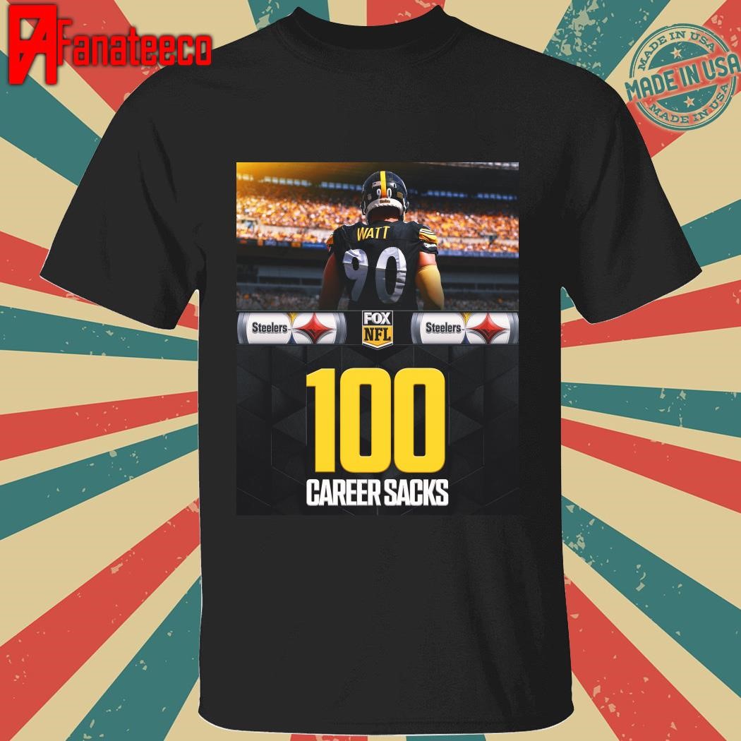 Best TJ Watt is the 2nd fastest player to reach the 100 sack milestone shirt