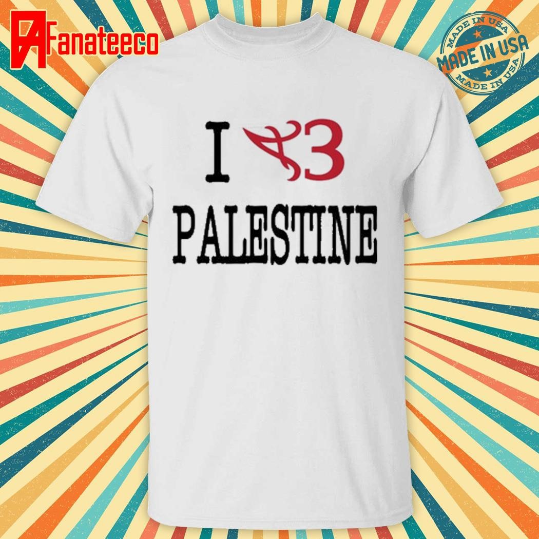 Boume Sama Wearing I A3 Palestine Shirt