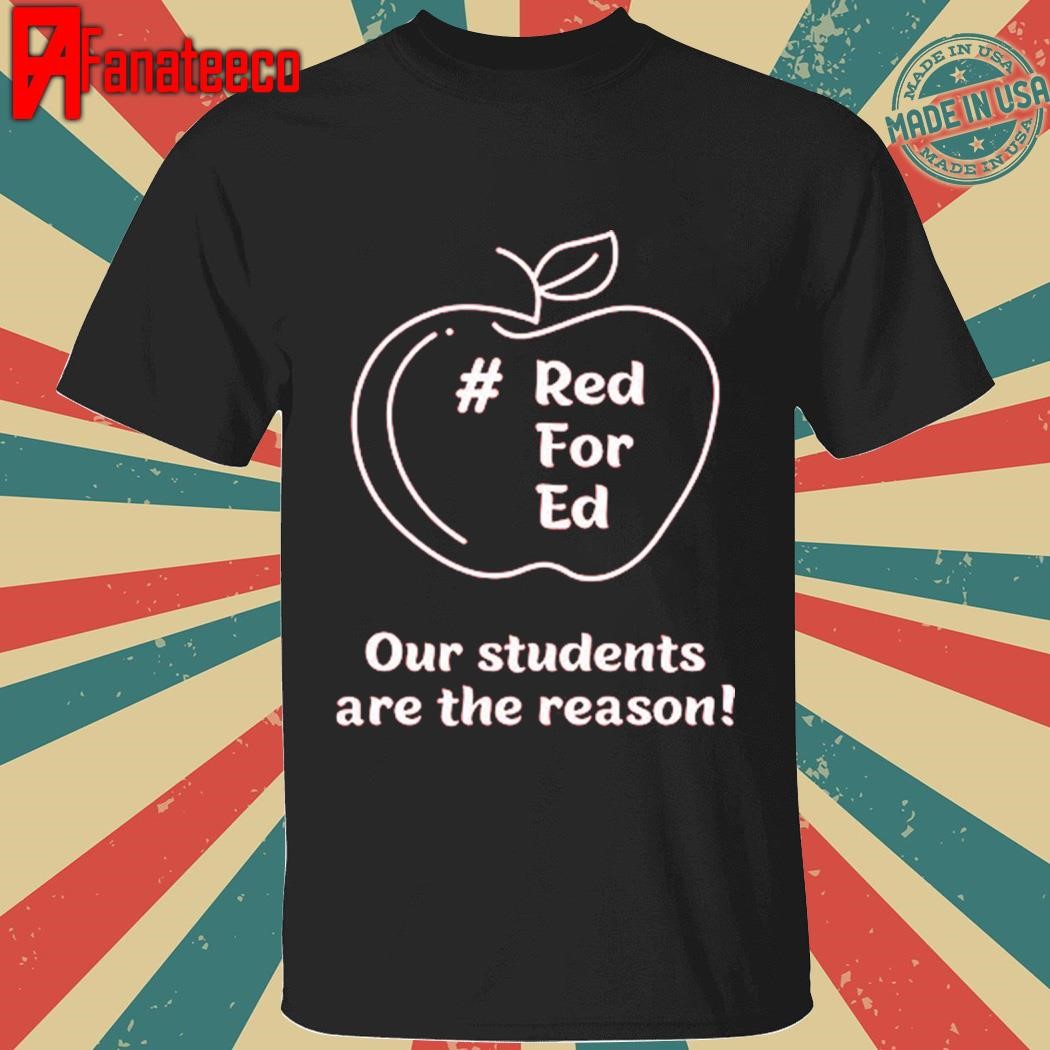 Canada Nigel Barriffe Red For Ed Our Students Are The Reason Shirt