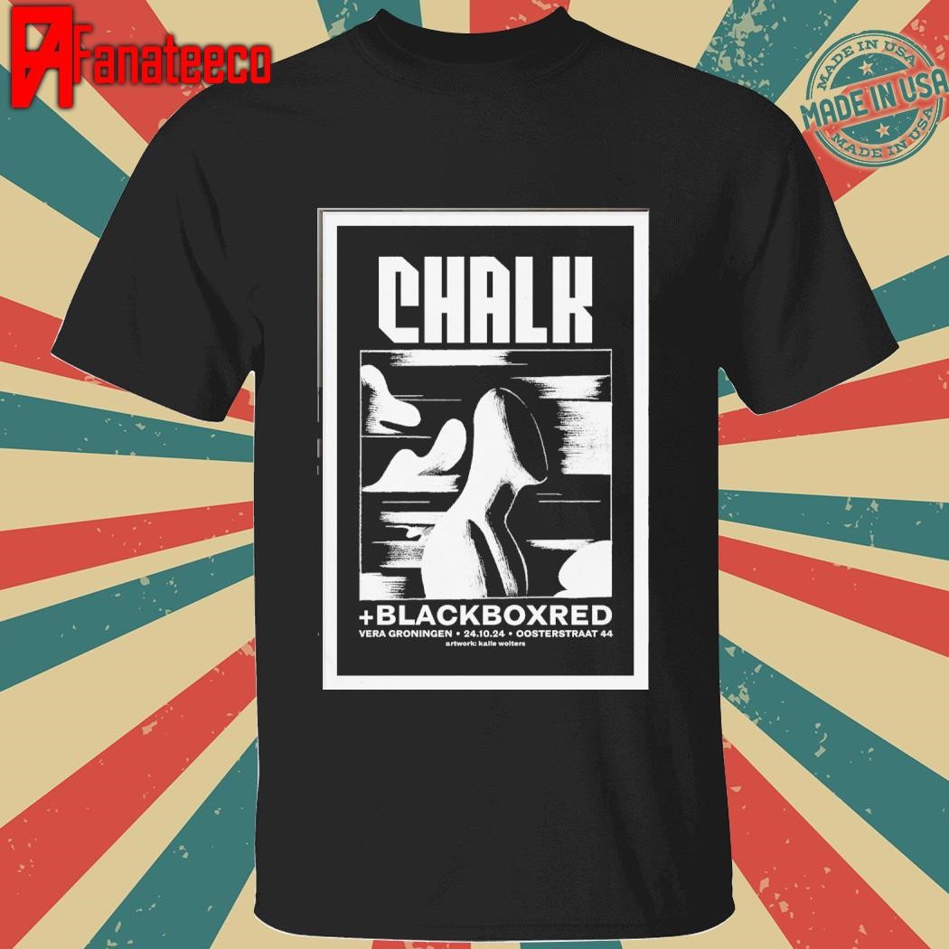 Chalk october 24 2024 at vera in groningen netherlands tour shirt