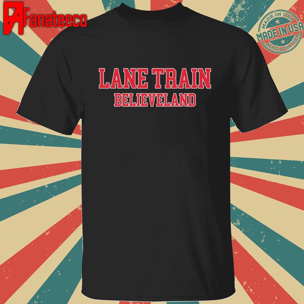 Cleveland Guardians Lane Train Believeland Shirt