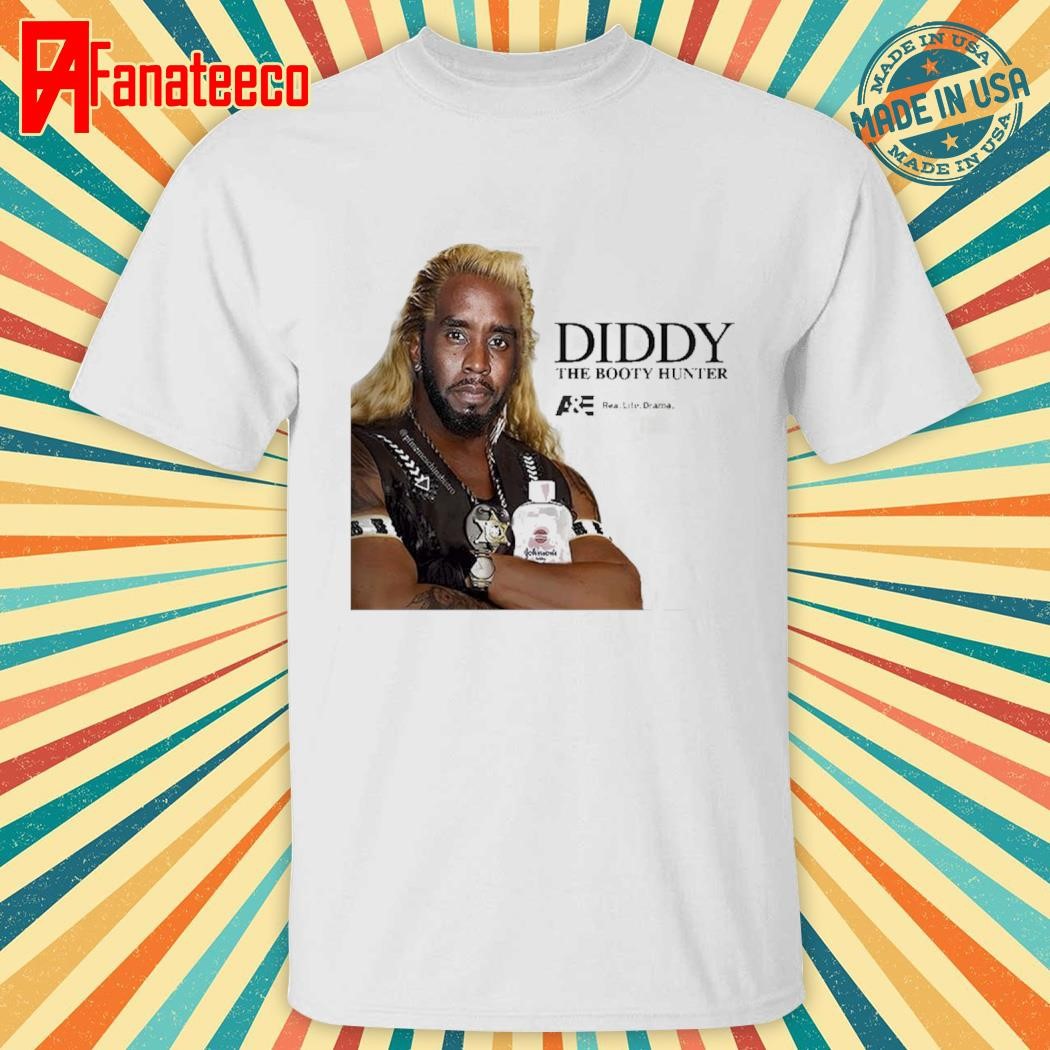 Diddy The Booty Hunter Diddy Oil Diddy Party T-Shirt