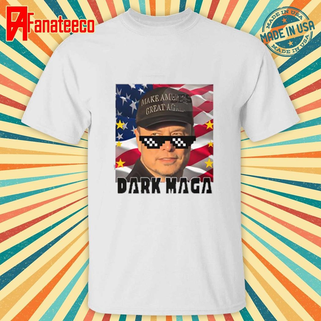 Elon Musk Dark Maga Hat Shirt